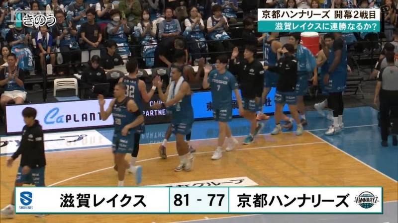 京都ハンナリーズ 滋賀レイクスとの京滋ダービー開幕戦は新加入の選手たちも躍動!