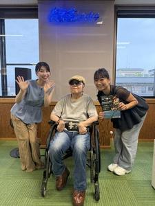 全盲で車いすのミュージシャンこと、山下純一さん♪:画像