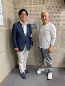 桂米團治と杵屋勝七郎さん