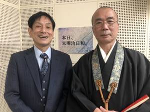 桂米團治、椿寺・地蔵院 住職 伊藤史郎さん